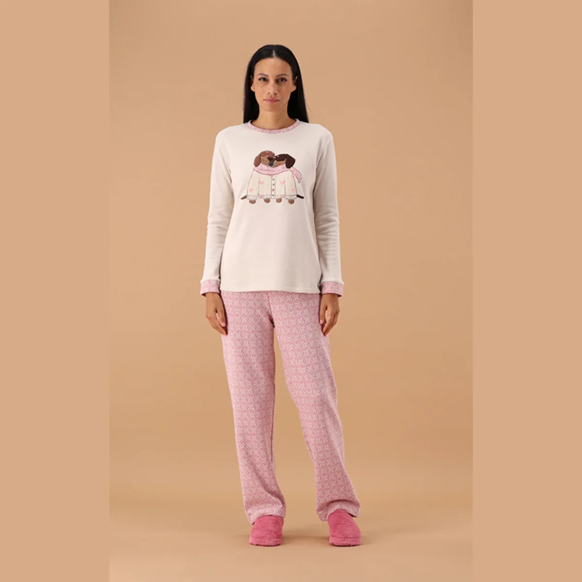Pigiama Donna manica lunga 6P85045
