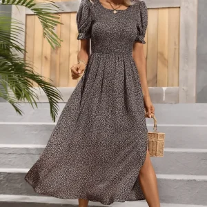 Abito Lungo Estivo Elegante in Stile Bohémien
