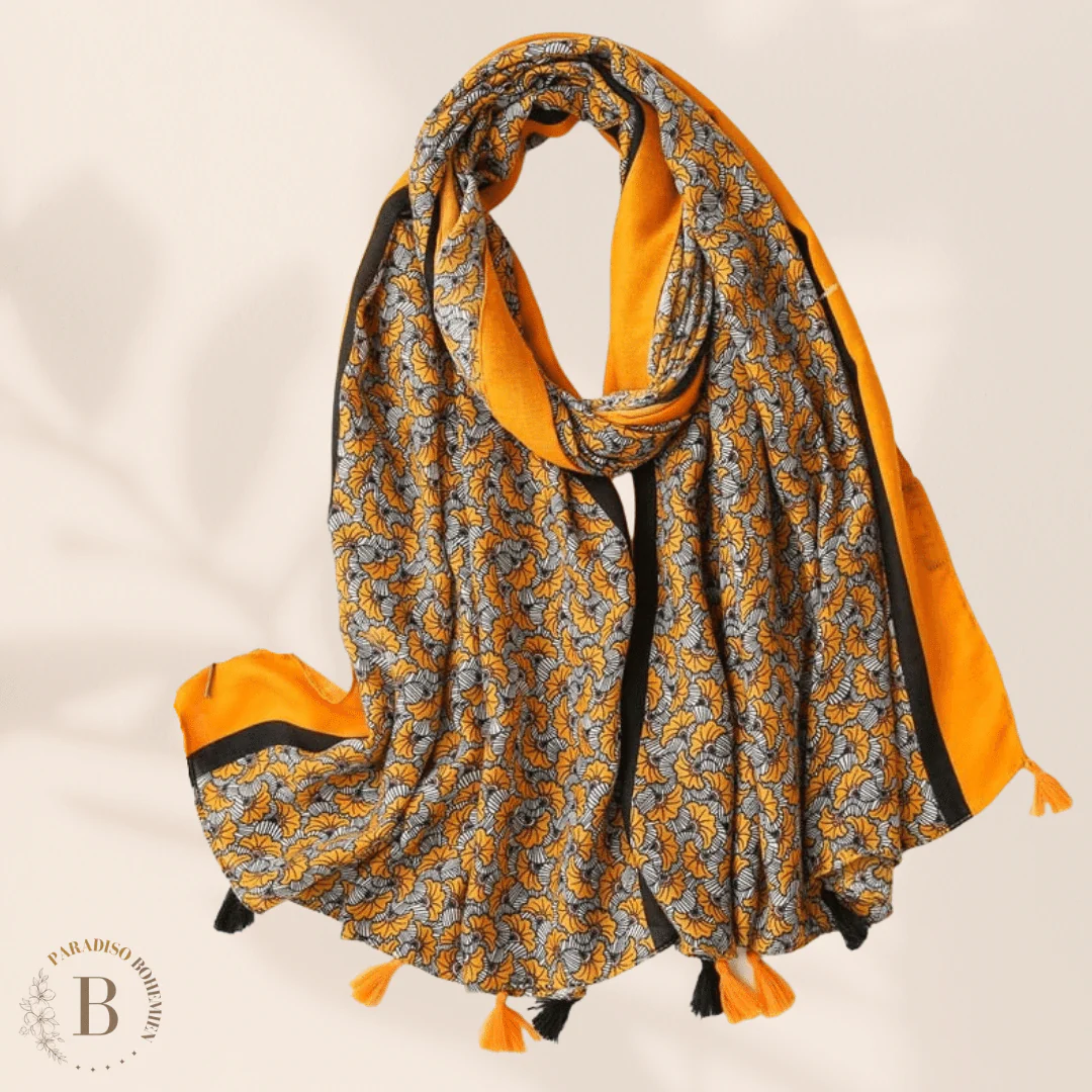 Sciarpa Boho Arancione