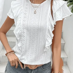 Camicia Bianca in Pizzo
