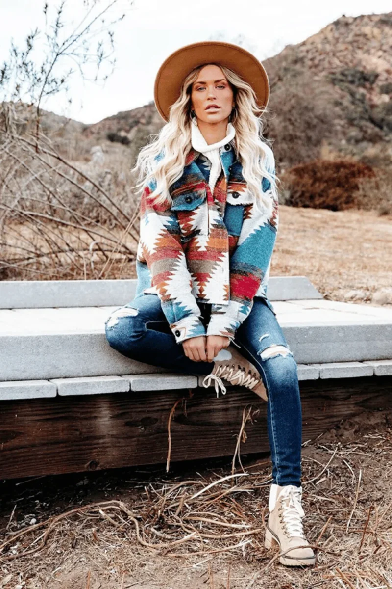 Giacca Colorata Boho - immagine 2