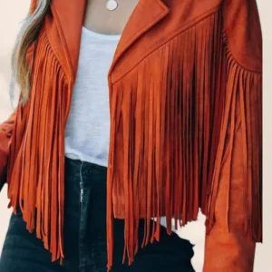 Giacca Boho con Frange da Donna