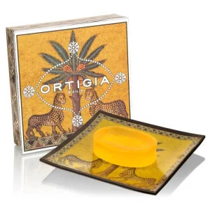 ORTIGIA – “Zagara” Piattino in Vetro con Sapone