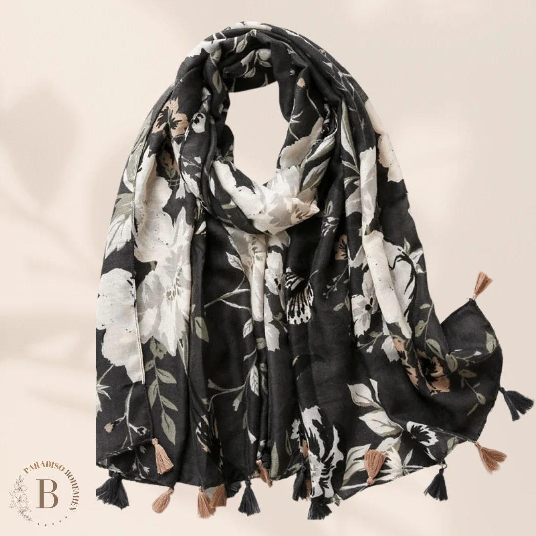 Sciarpa Boho Floreale - immagine 2